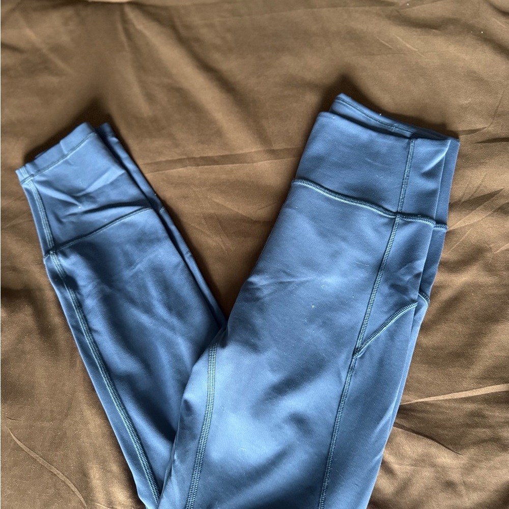 lululemon athletica Blue Leggings
